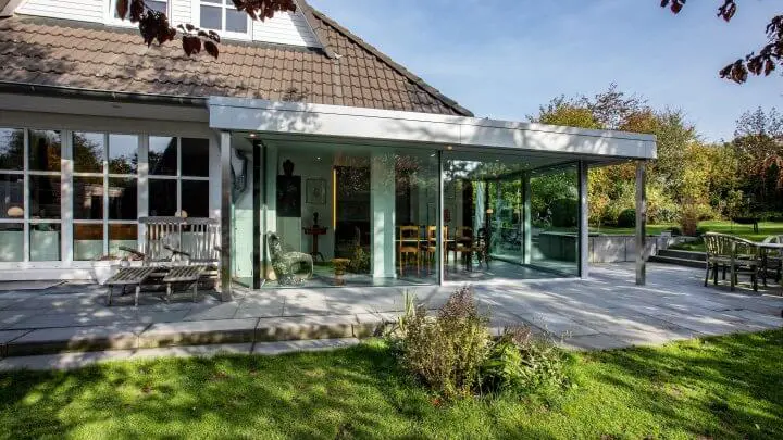 Krenzer Glashaus mit Sky-Frame