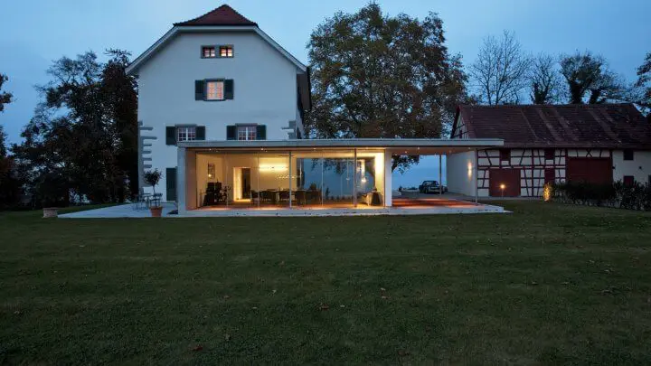 Wintergarten mit Sky-Frame