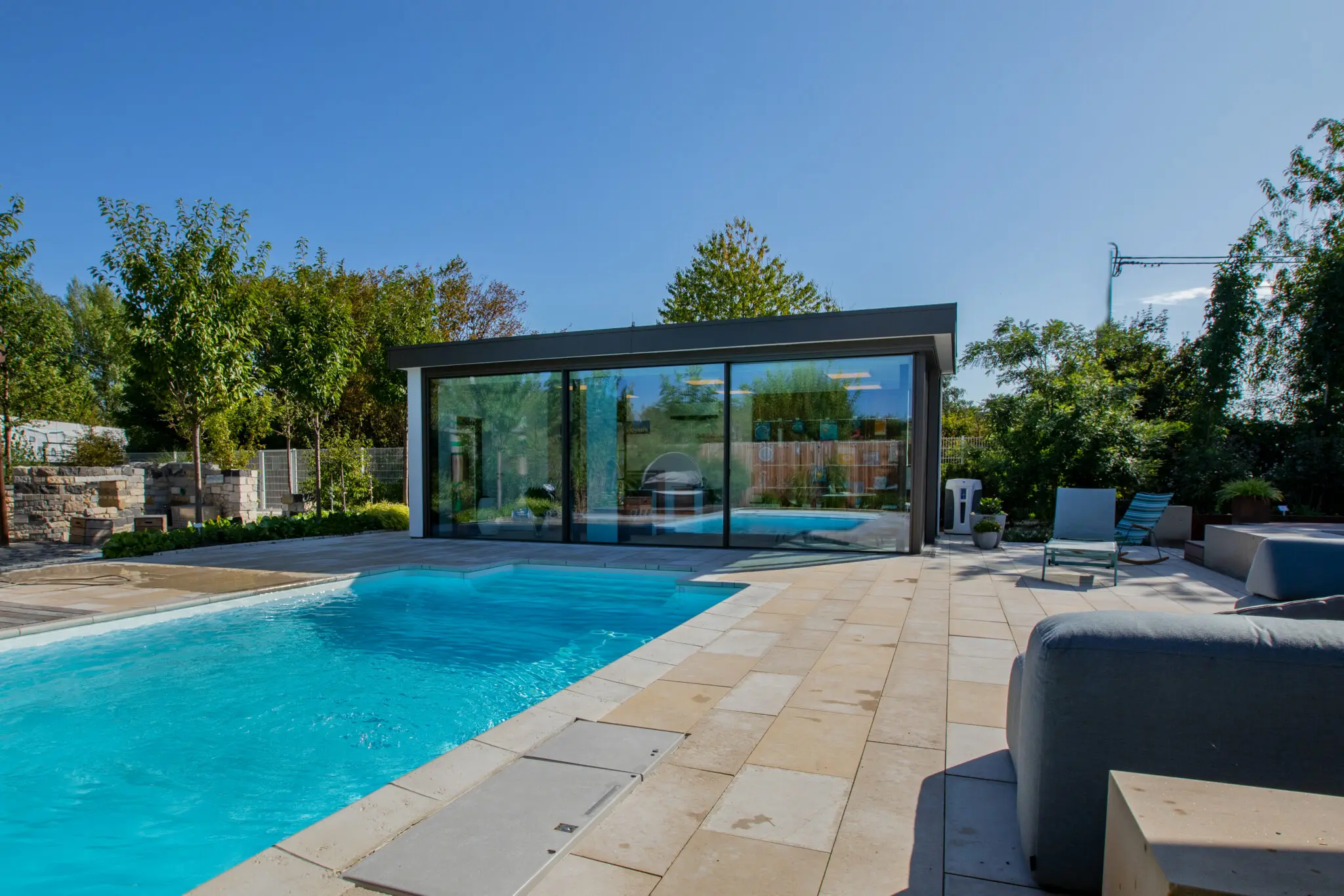 Fotografie: Krenzer GmbH Krenzer Poolhaus