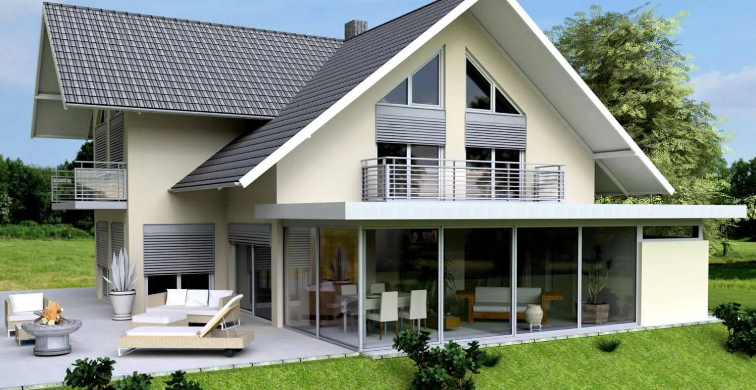 Neueste Software für fotorealistische Entwürfe ihres Wintergartens