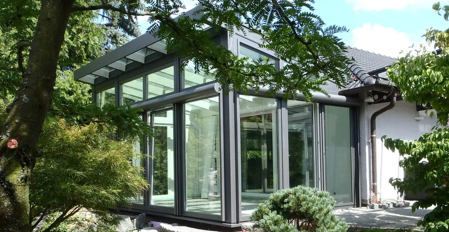 MODERNE WINTERGÄRTEN zum WOHNEN