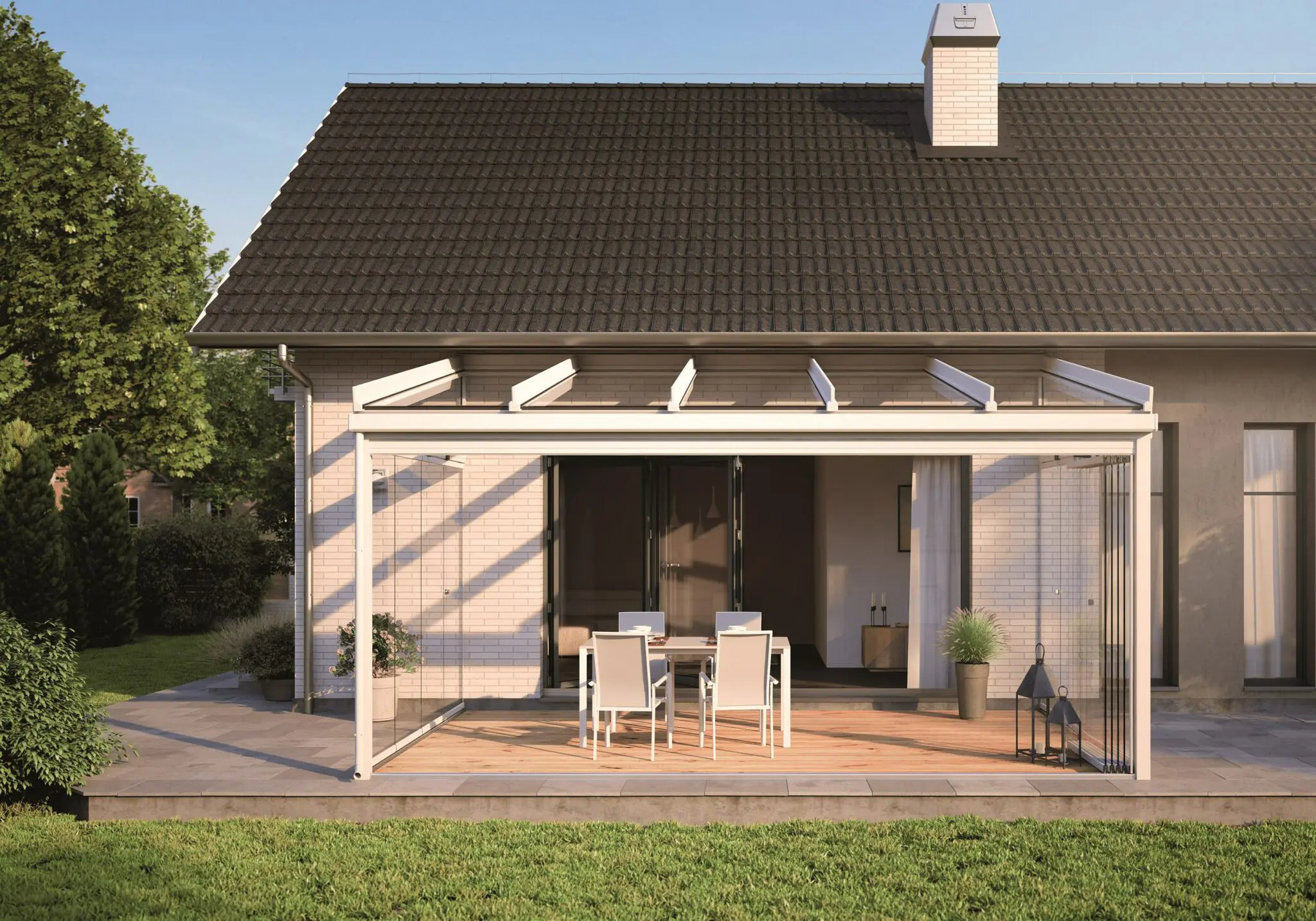 Sunflex Sommergarten Anlehn-Sommergarten
