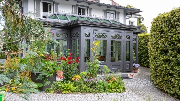 Außenansicht Viktorianische Orangerie